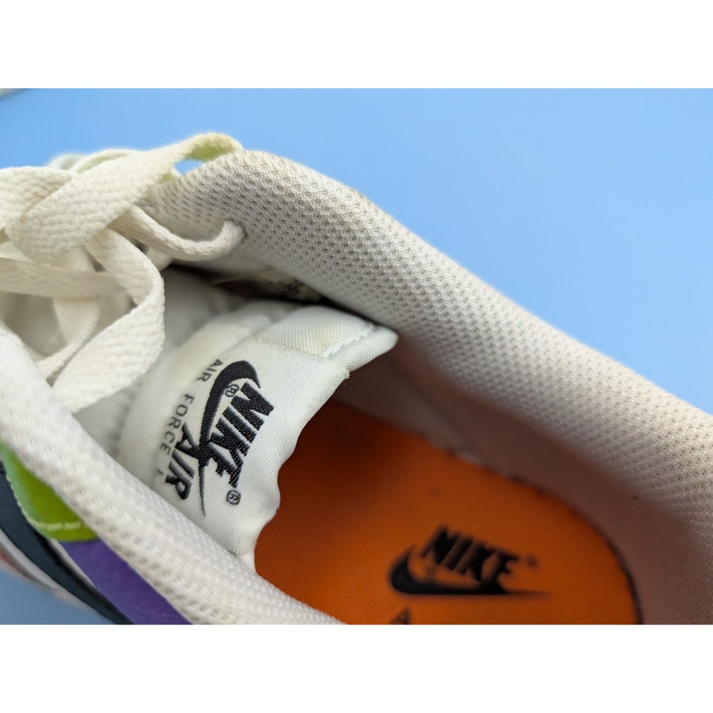 Nike Air Force 1 Low Shoes Womens Size 11 Multicolor Gradient Leather FD0801-100 - Picture 4 of 16